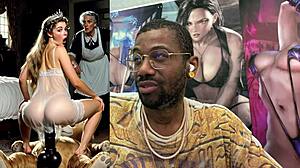 blonde slut rides big cock in classic pov fuck