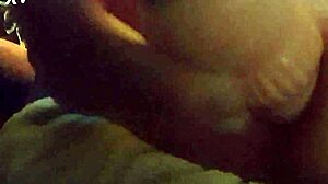 Anal creampie explodes as I play with huge dildo in my gaping ass!