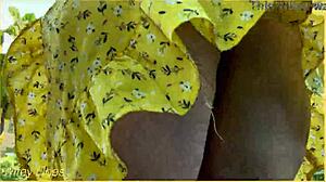 Wifey’s Braless Summer Dress Teases Big Blonde Tits Outdoors?