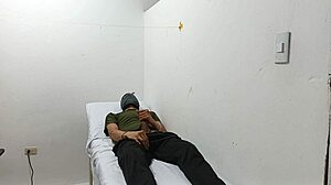 i caught my kinky doctor stroking in his office