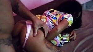 i'm watching cartoons with my stepdaughter while my wife is at work and things get so hot