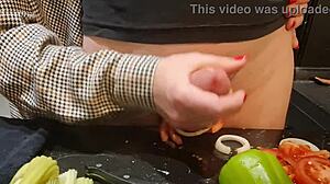 Extreme Dick Torment and Urethral Play in Kitchen!