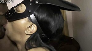 Bunny Wife Delivers Sloppy Deepthroat Blowjob on Huge Cock