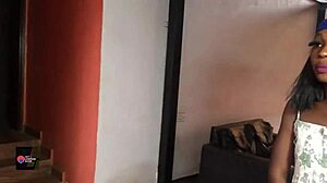 Ebony house girl fucks juicy madam clit-to-clit first time ever!