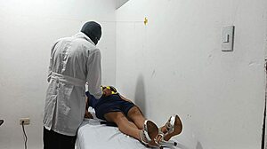 i caught my kinky doctor stroking in his office