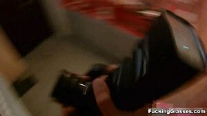 glasses teen fucked hard poolside like kendra star 😈 doggystyle cumshot ride!