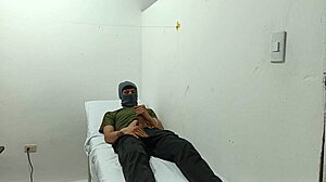 i caught my kinky doctor stroking in his office