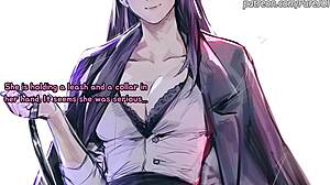 Rize fingers her filthy puppy in Tokyo with teasing joi instructions