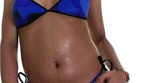 Asian Ladyboy in Braces Tugs Shemale Cock to Explosive Cumshot