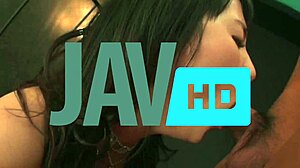 i crave blowing my japanese lover's cock as his horny mistress in office
