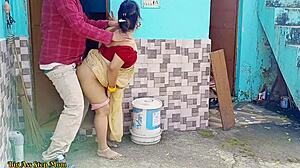 Hot Indian Stepdaughter and Stepmom Pound Outdoors with Young Boy!