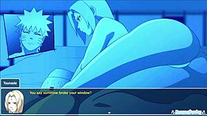 tsunade naruto hentai sleepover romp