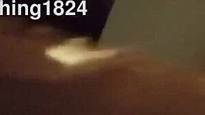 Anal creampie explodes as I play with huge dildo in my gaping ass!