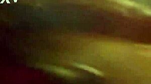 Anal creampie explodes as I play with huge dildo in my gaping ass!
