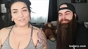 Jak Pounds Dahlia's Big Ass Bent Over in Homemade Submission Cumshot Deal