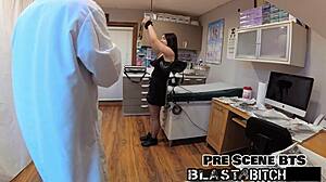 Mina Moon sucks cock gets fucked twice in POV