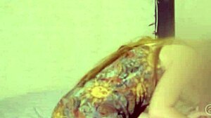 Oiled skinny teen spreads legs wide for threesome double penetration pounding