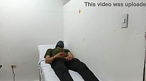 i caught my kinky doctor stroking in his office