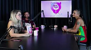 Steamy Lesbian Mansion Tales Ignite Naked Morena and Blonde Passion