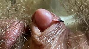 Extreme close-up big clit vagina ass orgasm
