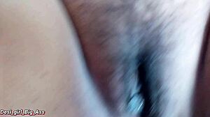 early morning hairy pussy fuck ends with juicy cumshot swallow