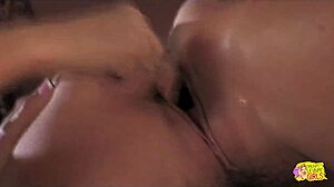 Jenna Saves Haley for Last Lesbian Dildo Fuck Kissing Lick Pussy Heels Vintage Retro Toys Brunette