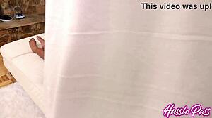 lily starfire 😏 toys her pussy before real cock warmup