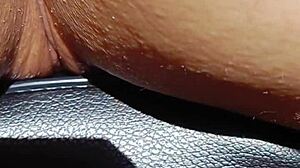 MATUREMONS SPREADS HUGE WET PUSSY LIPS IN SLOW MOTION