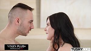 Hey, anal-curious college cutie Theodora, ready to get kinky with your boyfriend's cock?