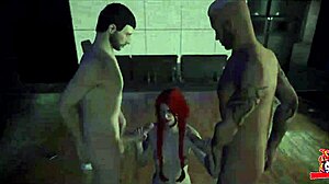 Randy Bullet Carmella Corset and cast dive into erotic roleplay bent over in car