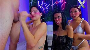 Friend destroys throat and ass!