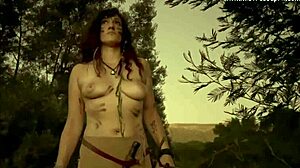 mistress april strapons her bound slave into squirting submission ⛓️🍆🔥