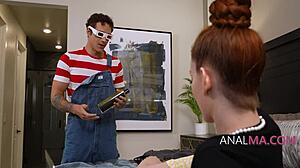 imagine that butt plug snug until stepson digs in - erin everheart anal