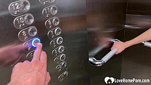 Elevator Stranger Picks Me Up for Instant Pounding Fuck?