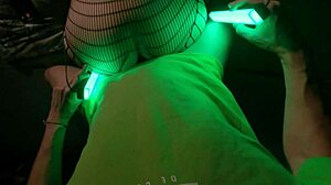 oh god catwoman's latex gloves and fishnets lead to milf's depraved bent over ass fuck with monster cock...