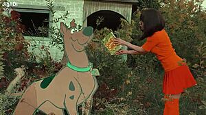 did velma's glasses fog up solving mysteries in public scooby cosplay with outdoor roleplay?