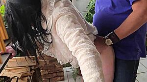 cuckold friend shares tight wife outdoor quickie