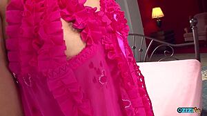 What Happens When He Shoves Toys on Her Puffy Clit Before Pounding Old-Young Duo Hard?!
