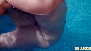 Ninfomaníaca Actress Fucks Actor in Pool During Break
