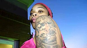 Ms Freak Nasty's Raw Ghetto Teen Ebony Fuck Debut