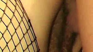 fat belly stepsis bent over doggystyle gets rough pounding on saggy tits and hairy cunt