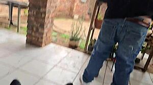 cuckold friend shares tight wife outdoor quickie