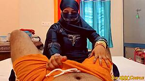 desi bhabhi's secret masti turns into hot stepbro blowbang cumfest