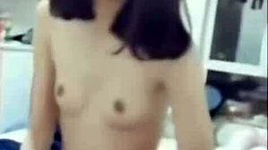 Young Amateur Interracial Pool Pounding Ends in Creampie