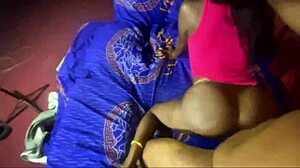 Daddy's hard backshots make ebony babe squirt hard?