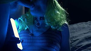 oh god catwoman's latex gloves and fishnets lead to milf's depraved bent over ass fuck with monster cock...