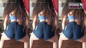 Brazilian teen sluts twerk big asses in lingerie compilation