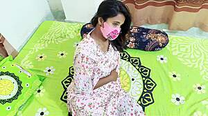 desi stepdaughter sneaks bedroom fuck with daddy in homemade video