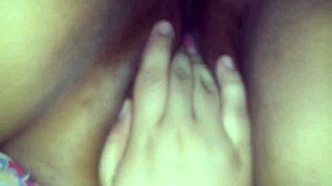Beautiful Horny Shaved Pussy Close-Up Orgasm with Juicy Latina BBW