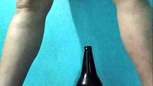 i squirt rich juices masturbating pussy with bottle deep!!